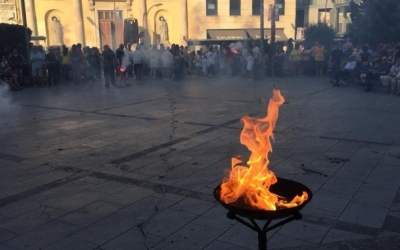 Encesa del peveter de la Flama del Canigó | Ràdio Sabadell